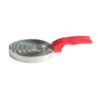 Decker Jumbo Spiral Curry Comb with Galvanized Steel Spring