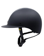 Tipperary Windsor with MIPS Wide Brim - Matte Black Shell, Smoked Chrome Trim, Matte Black Top