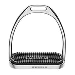Herm Sprenger FILLIS Stirrups - Stainless steel, with rubber pad