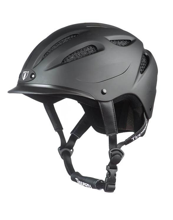 Tipperary Sportage Equestrian Helmet - Matte Black
