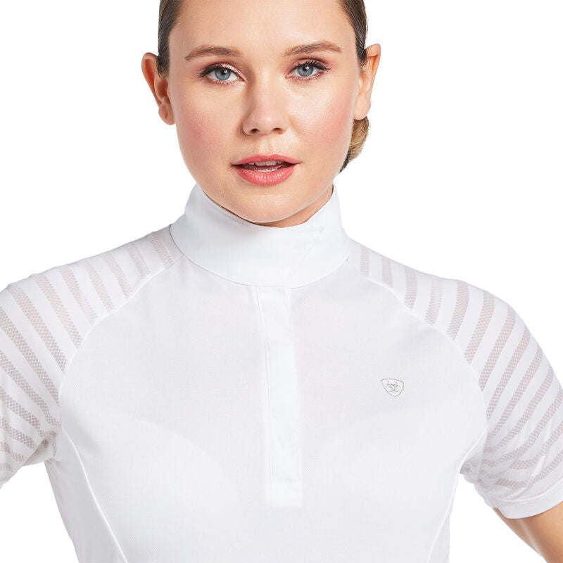 Ariat Womens' Aptos Vent Show Shirt - White