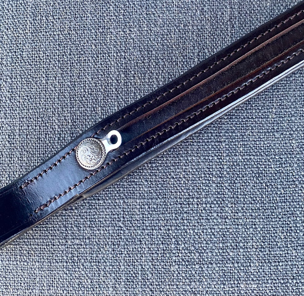 Chameleon Leather Browbands - Straight
