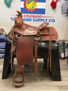 Colorado Saddlery Ranch Roping Saddle- 14.5” Seat