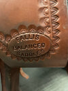 John Fallis Custom Balance Seat Western Saddle 15” seat