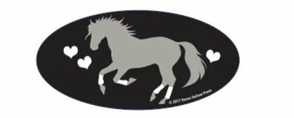 Helmet Horse Stickers