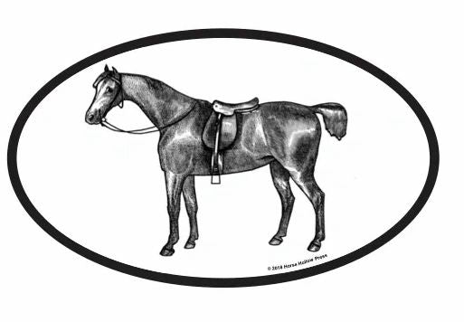 Euro Stickers Antique Horse
